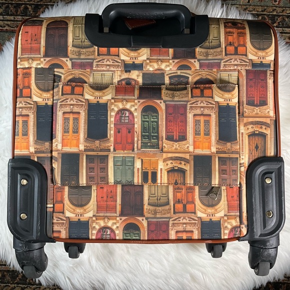 Patricia Nash Velino Trolley Doorways to Italy - Picture 3 of 11